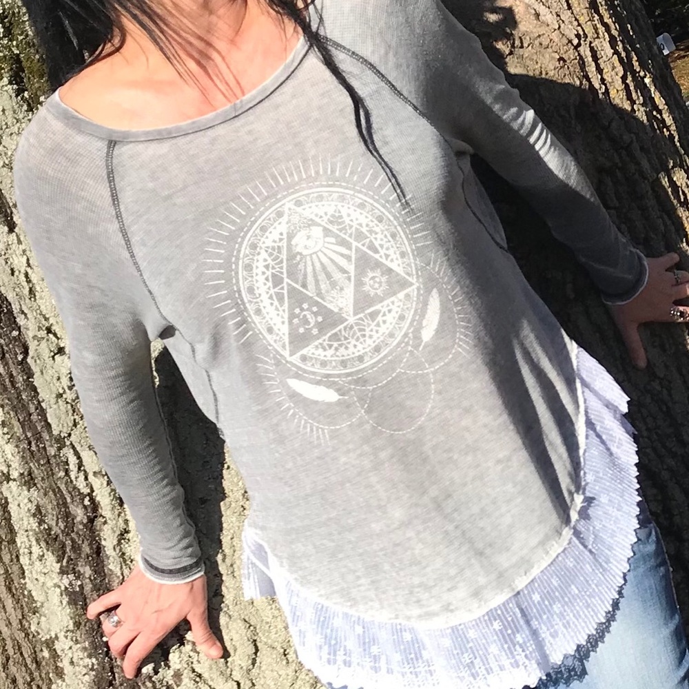 Mystical Billabong long sleeve top